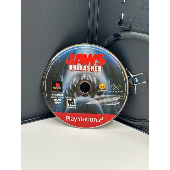 Jaws Unleashed Game for Sony Playstation 2 PS2 | Good Condition | CIB - Picture 3 of 6